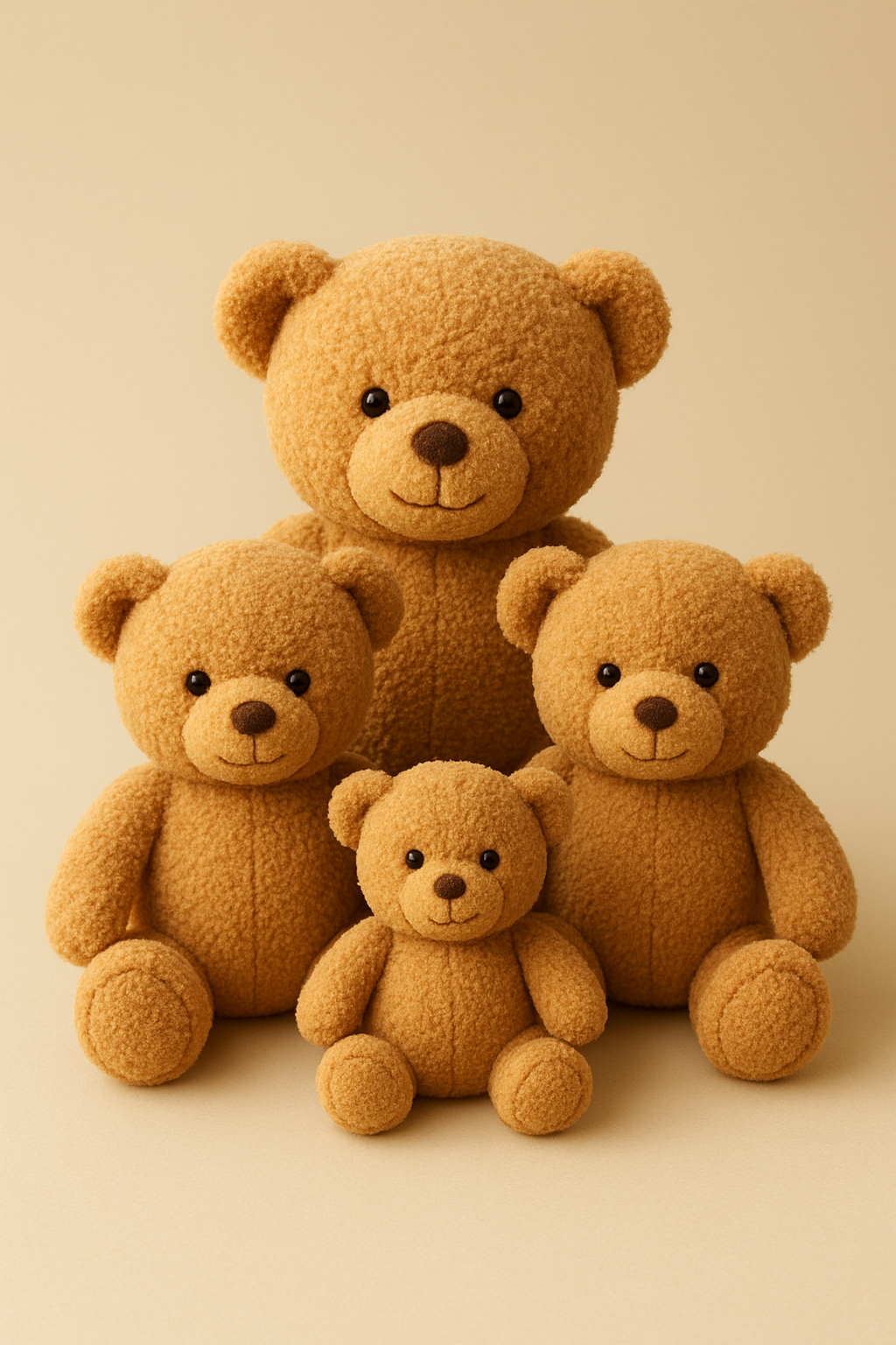 “12 Inch Soft Teddy Bear Plush Toy – Cute Cuddly Gift for Kids & Loved Ones”