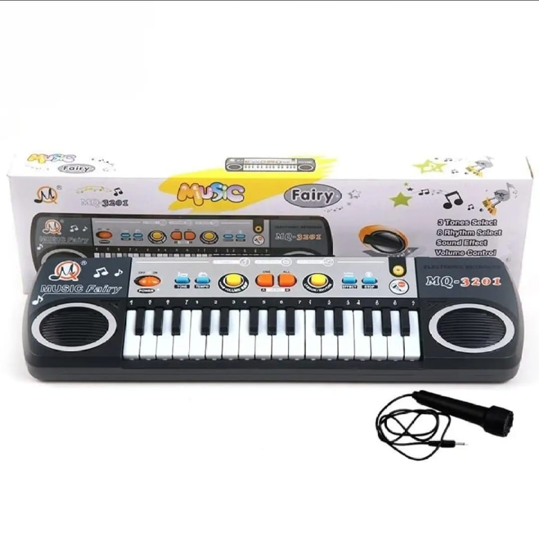 Keyboard Fairy Piano with Mic for Kids – Musical Toy with Lights & Sound Effects