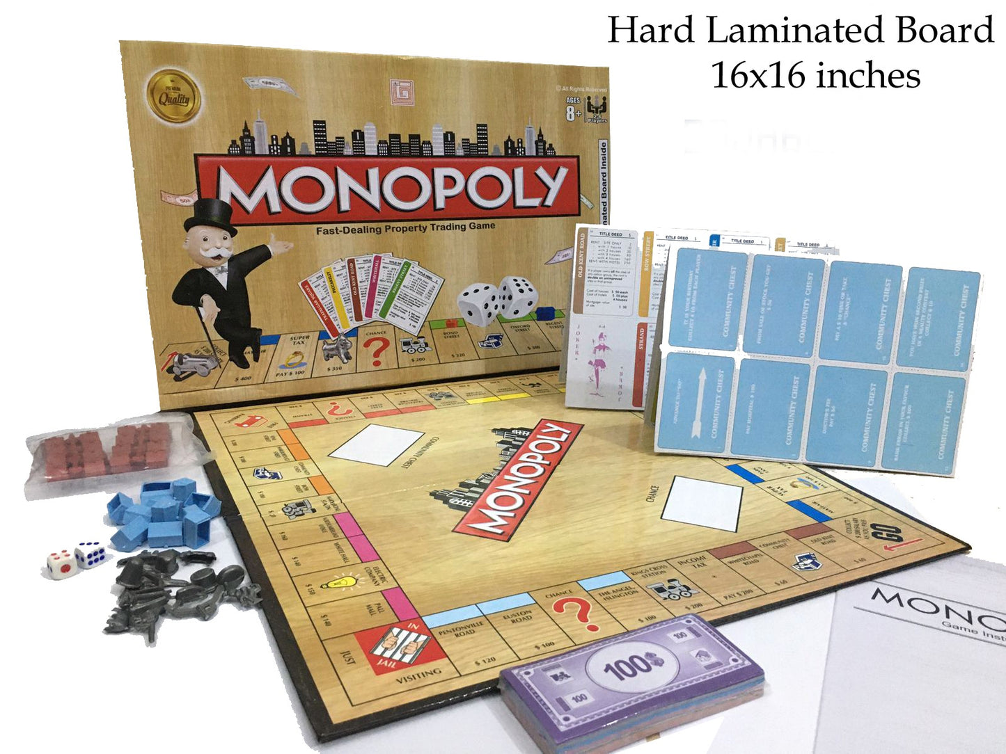 MONOPOLY Classic Board Game - Strategy, Fun, and Family Entertainment