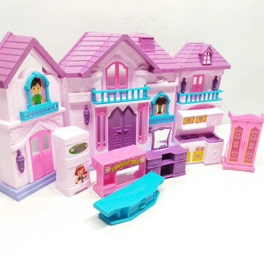 20 inches doll house with accessories happy family big country doll house