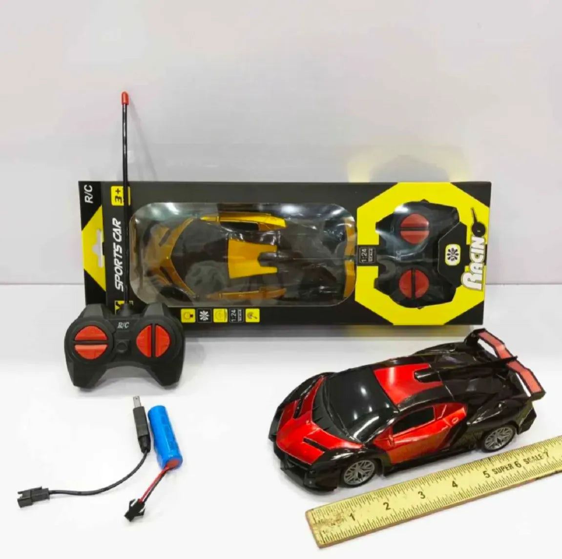 Speed Racing 1:20 RC Sports Car – Remote Control Drifting Car with Lights & Exhaust