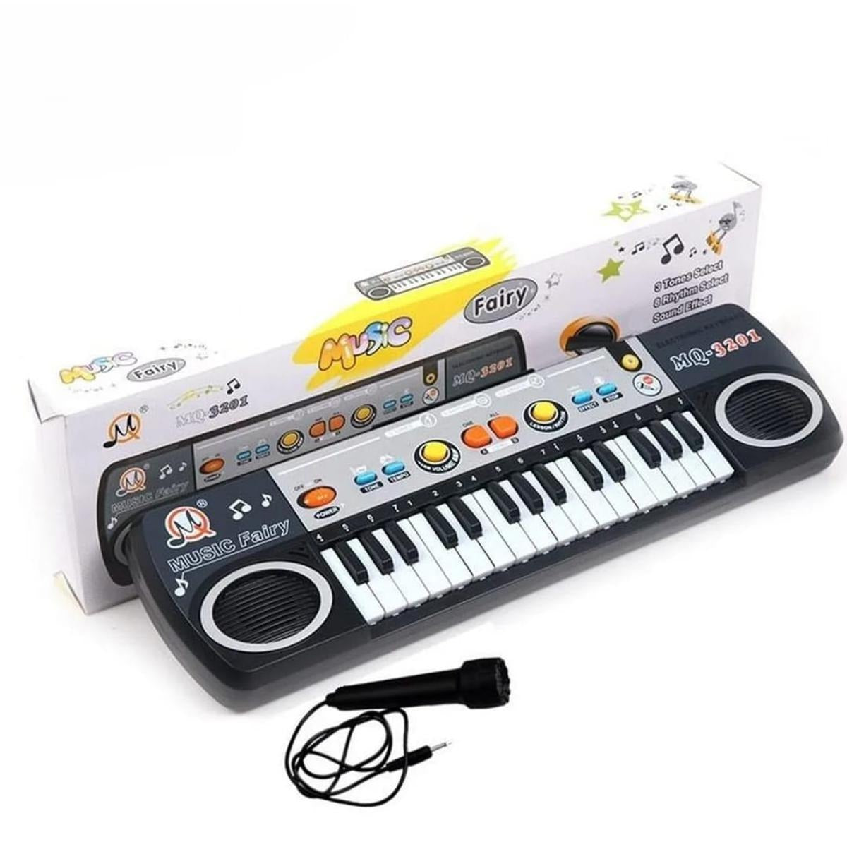 Keyboard Fairy Piano with Mic for Kids – Musical Toy with Lights & Sound Effects