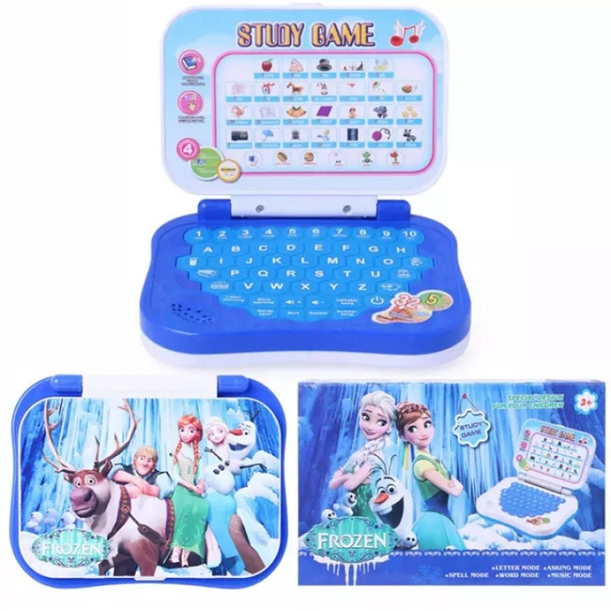 Frozen Kids Learning Educational Laptop - 5 Modes of Learning, Fun & Interactive Toy for Early Education