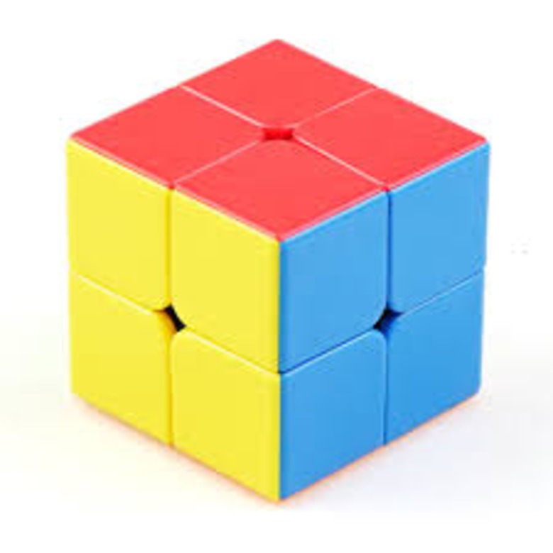 Rubik Cube 2x2 MoYu MEILONG Stickerless, Speedy 2x2 Cube