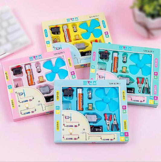 DIY Light Control Fan Circuit Kit - STEM Educational Electronic Science Project for Kids