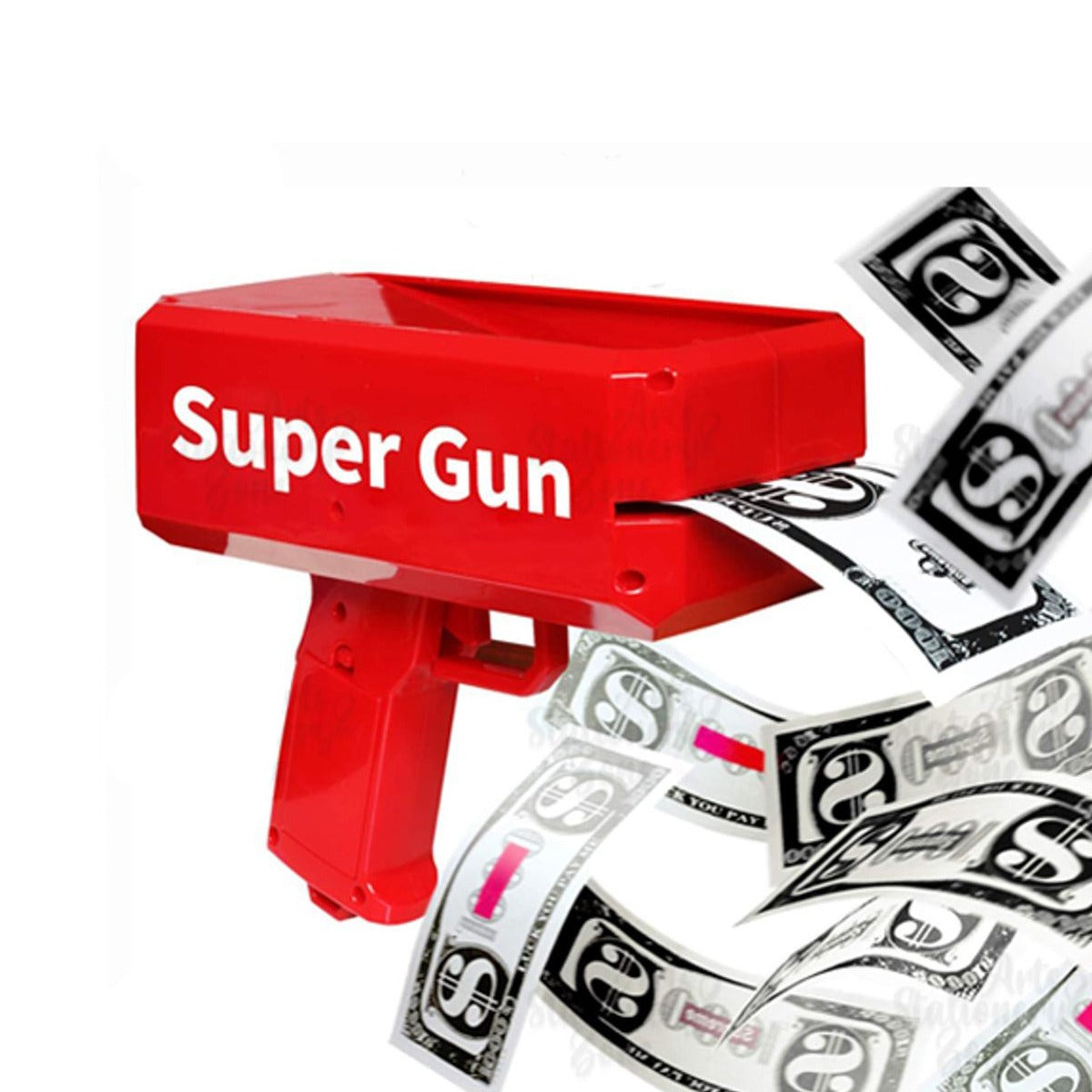 Rain Money Gun Paper Spary Machine Toy Gun Money Gun with 100 Pcs Play Money Cash Gun Party