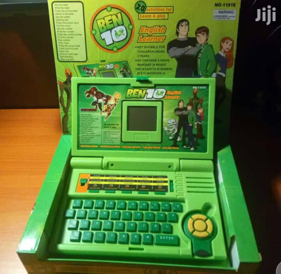 Learning Laptop Educational Toy For Kids, 8 Learning Modes And 20 Multi Activities With Screen Display Gift for Kids (Ben 10 Toy Laptop)