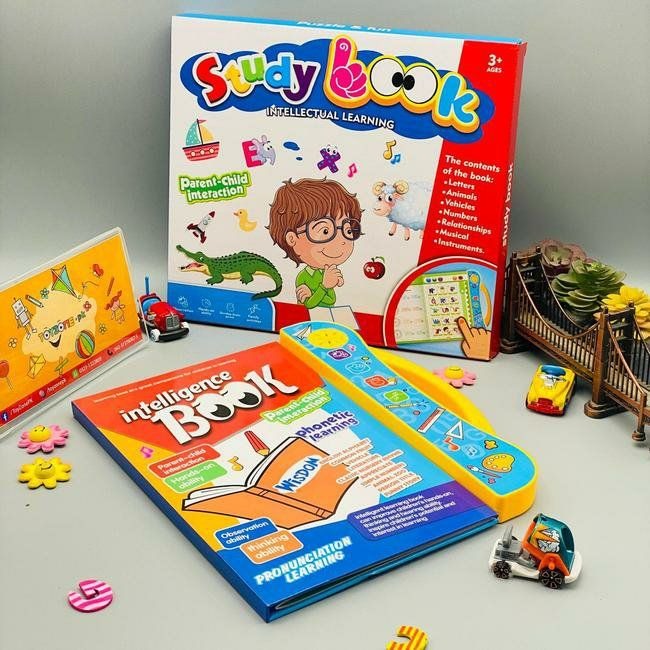 Electronic Learning Study Book for Kids / Interactive Musical Educational Toy /Summer Vacation / Kids Learning / Baby Toy
