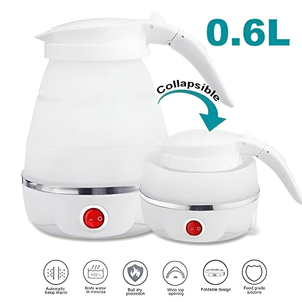 Kettle, Portable Mini Foldable Electric Kettle, Suitable for Home, Travel and Camping.