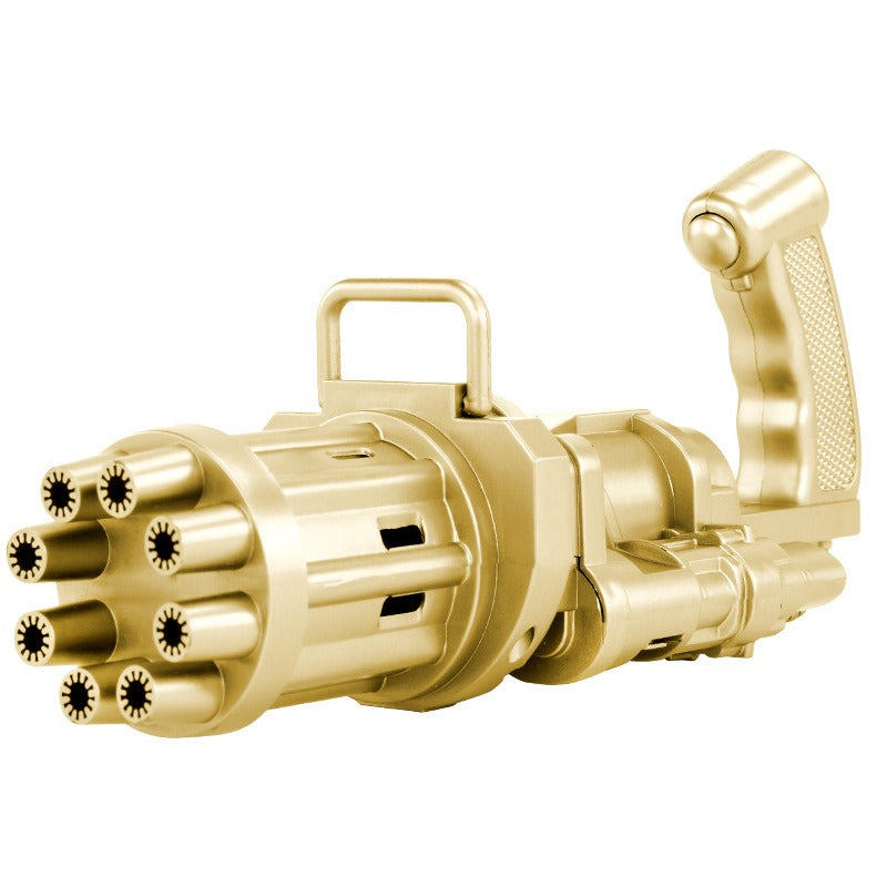 Bubble Machine Automatic Electric Gatling Bubble Gunns Bubble Maker Outdoor Fun Kids Toys for Boys and Girls