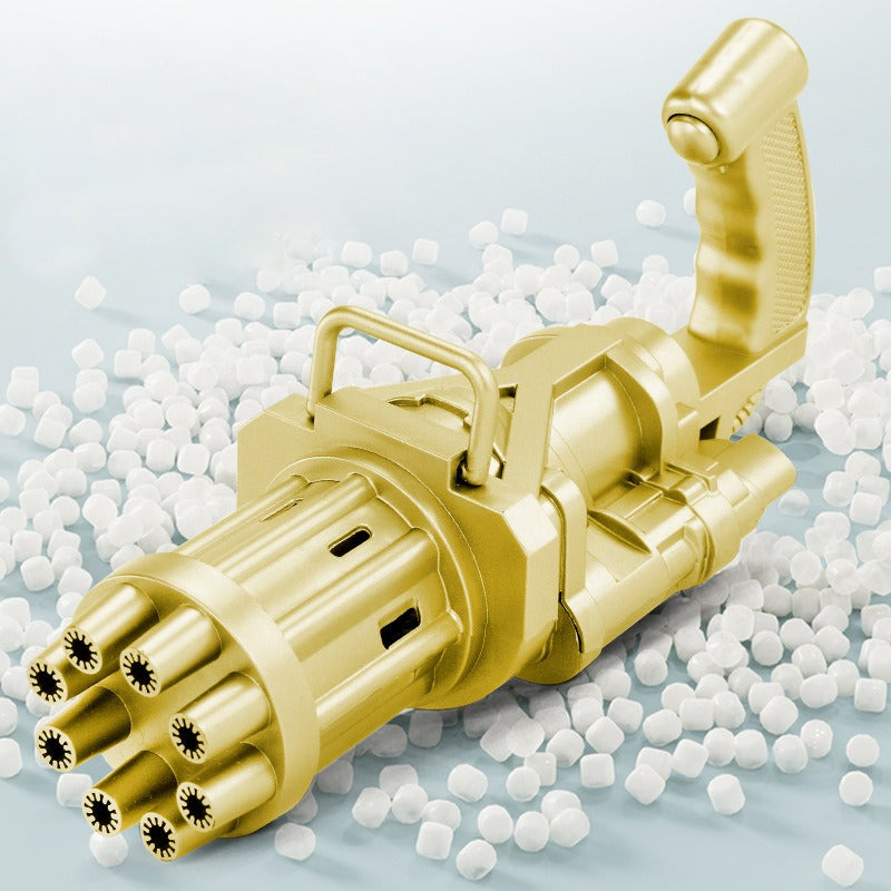 Bubble Machine Automatic Electric Gatling Bubble Gunns Bubble Maker Outdoor Fun Kids Toys for Boys and Girls
