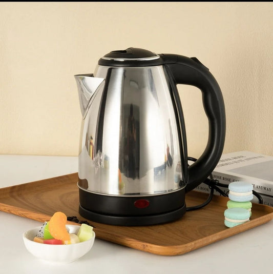 Electric Kettle 2.0L – Stainless Steel Body, 1500W Automatic Instant Heating, High-Quality Water Boiler for Tea, Daily Kitchen Use, Essential Kitchen Appliance