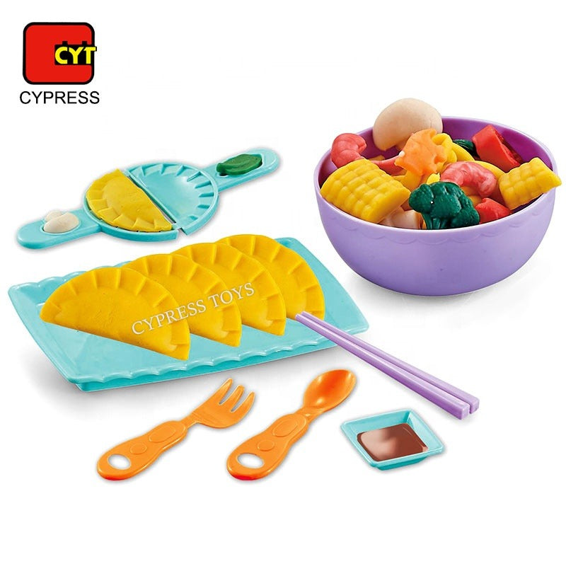 3D Color Mud DIY Train Noodle Machine – Creative Clay Pasta Maker Toy for Kids