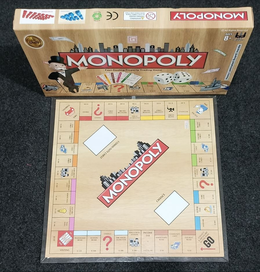 MONOPOLY Classic Board Game - Strategy, Fun, and Family Entertainment