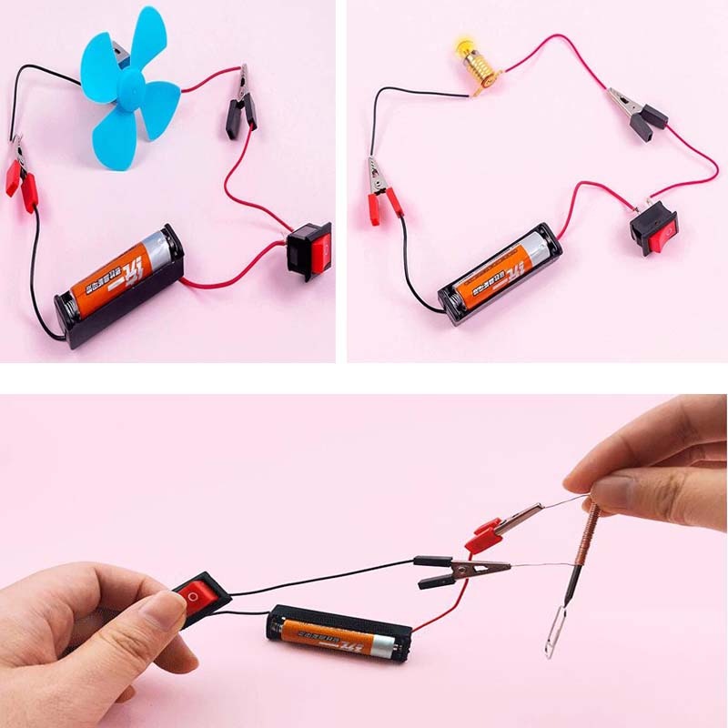 DIY Light Control Fan Circuit Kit - STEM Educational Electronic Science Project for Kids