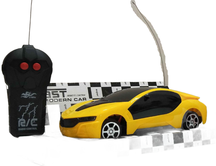 Remote Controlled 3D LED Car Light for Kids – Multi-Color Modern Car Lamp