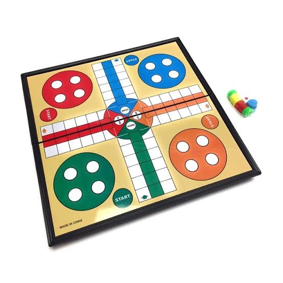 New Folding Magnetic LUDO game for Kids play Fun (3 games in 1)